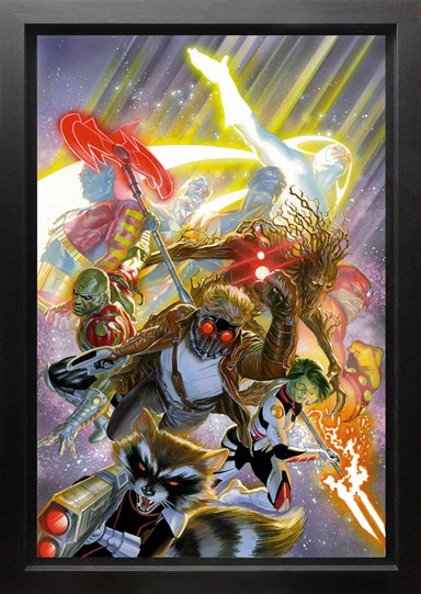 Guardians of the Galaxy Deluxe by Marvel - Framed Deluxe Box Canvas