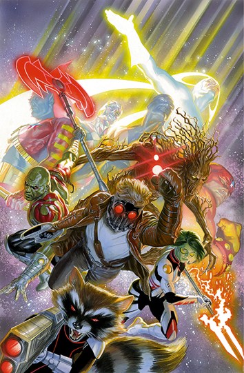 Guardians of the Galaxy Deluxe by Marvel - Deluxe Box Canvas